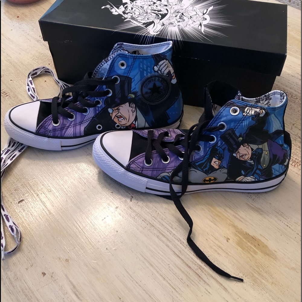 DC Converse Penguin🐧 sneakers